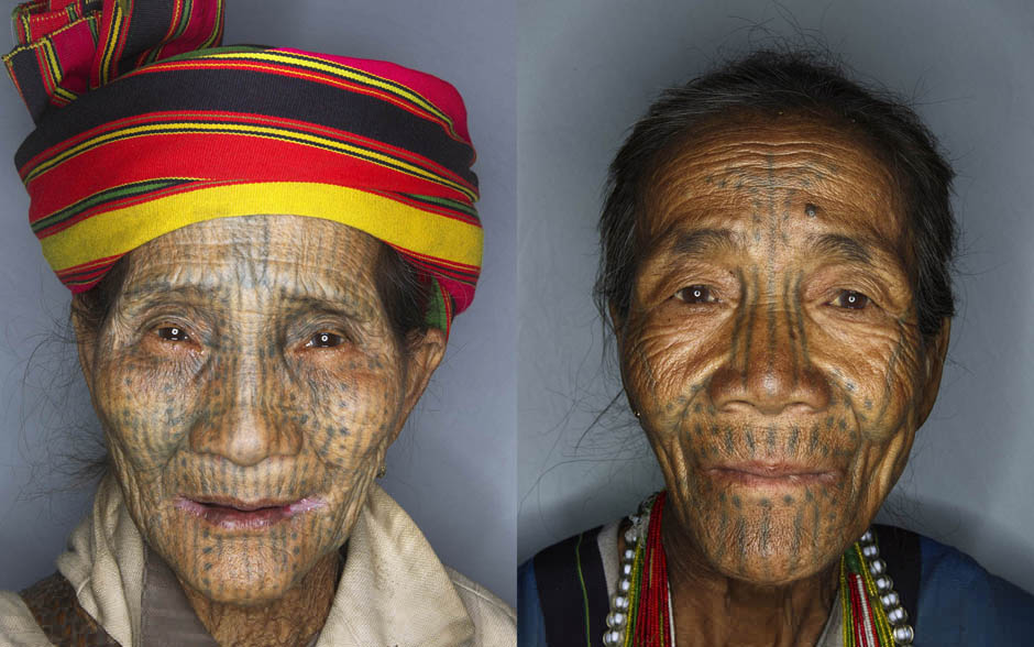 Фотография: Татуированные лица женщин народности чин из Бирмы №10 - BigPicture.ru