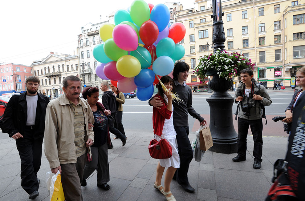 Фотография: Полиция Петербурга не дала отметить День Молодежи №5 - BigPicture.ru