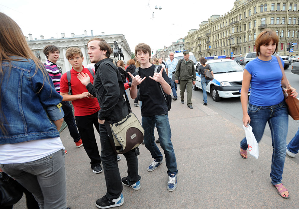 Фотография: Полиция Петербурга не дала отметить День Молодежи №26 - BigPicture.ru