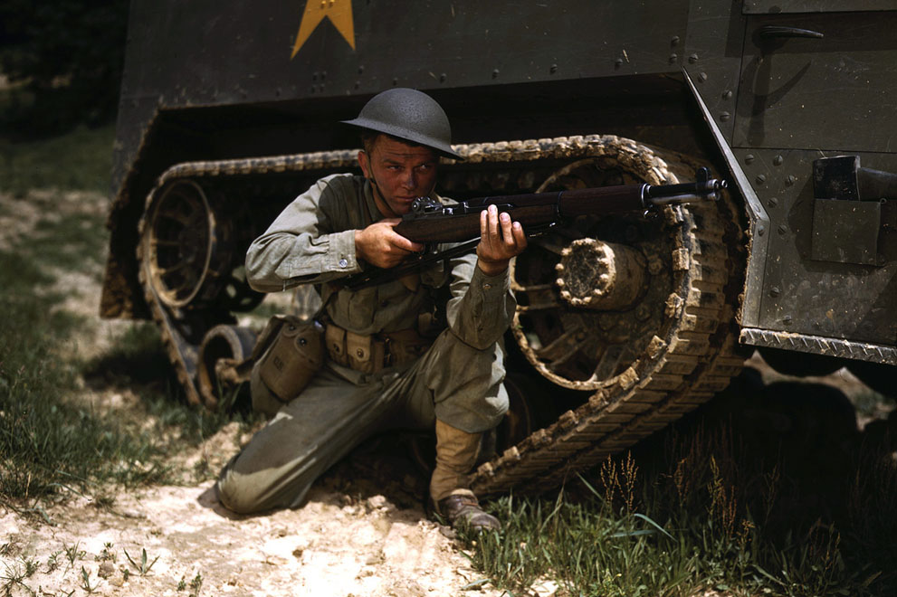 Фотография: Вторая мировая война: Американский тыл в цвете (Часть 8) №30 - BigPicture.ru
