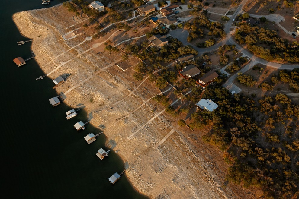 Фотография: Вид с воздуха на штаты, измученные засухой №13 - BigPicture.ru
