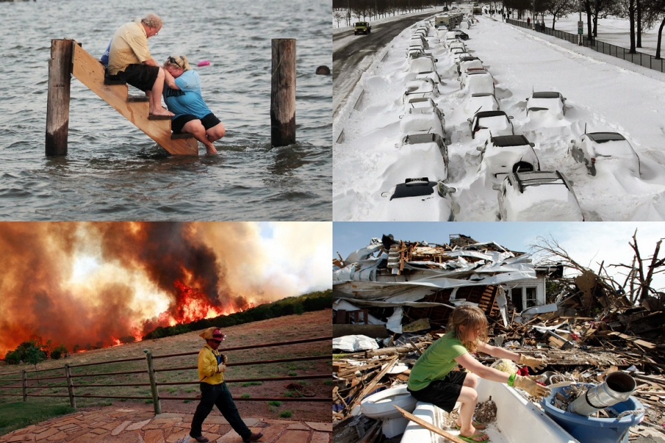 Стихийные бедствия 2011 года, которые влетели США в копеечку