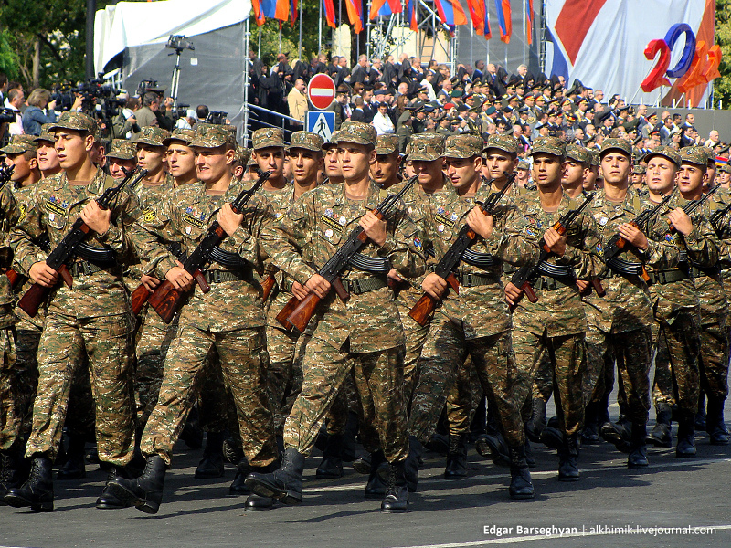 Фотография: 20 лет Независимой Армении: Военный парад №12 - BigPicture.ru