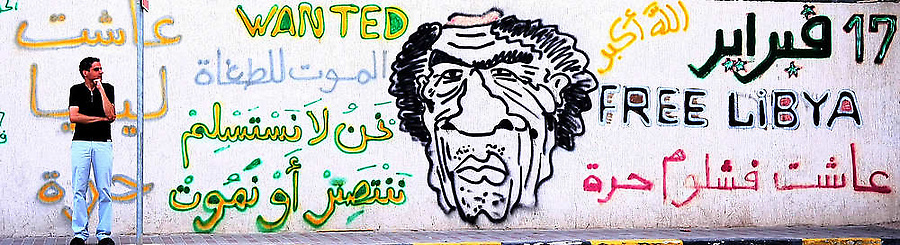 Фотография: Рисованный Каддафи №14 - BigPicture.ru