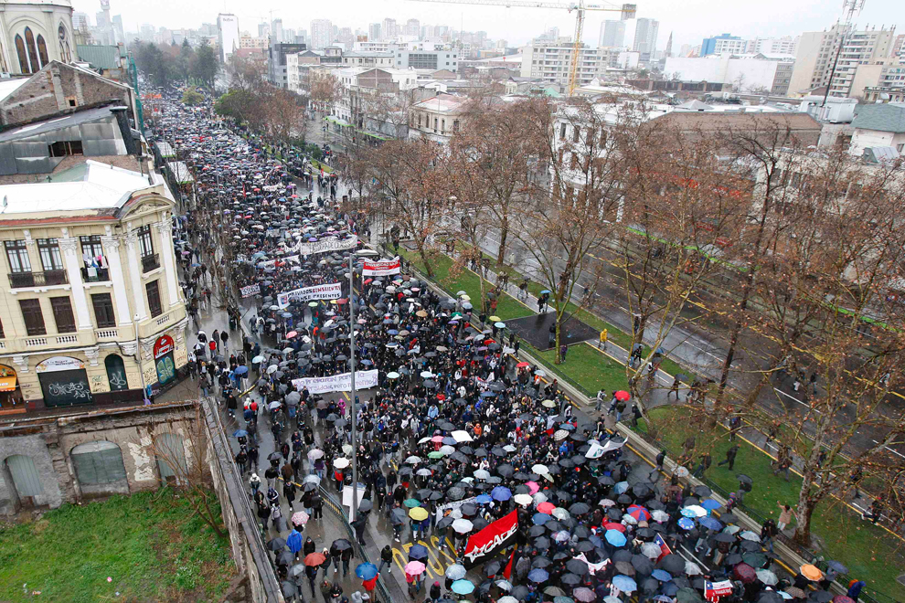 Фотография: Массовые протесты в Чили №3 - BigPicture.ru