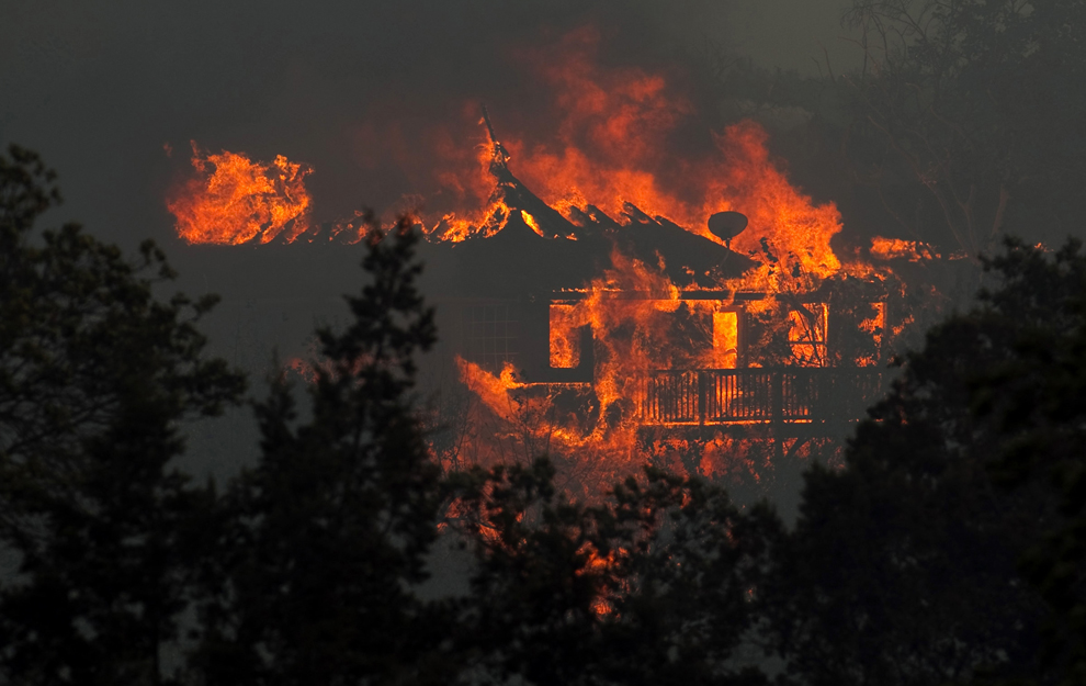 Фотография: Засуха и лесные пожары в Техасе №29 - BigPicture.ru
