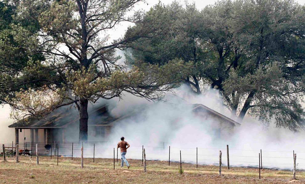 Фотография: Засуха и лесные пожары в Техасе №32 - BigPicture.ru