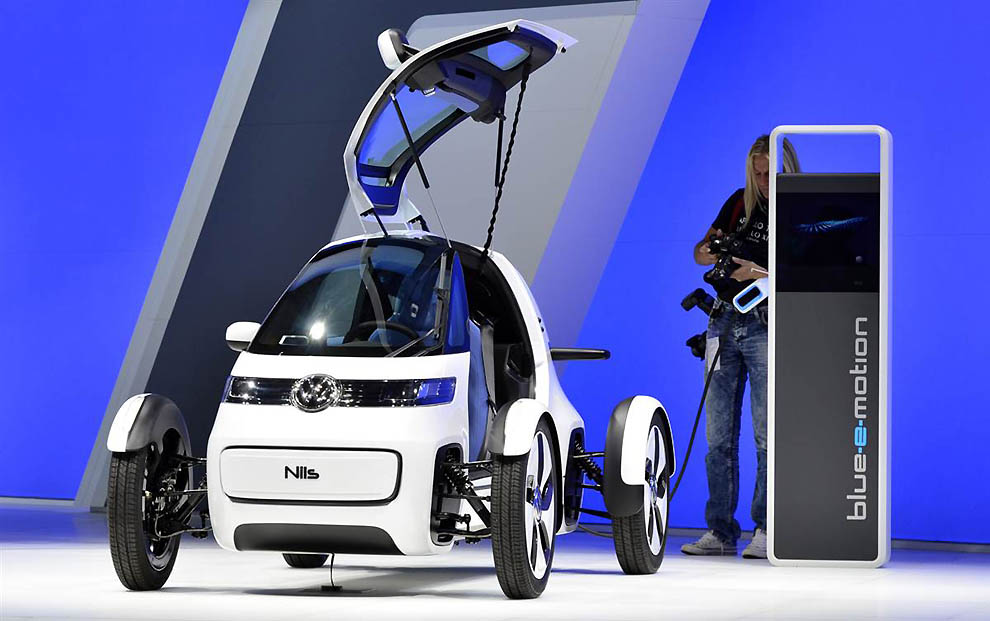 Фотография: Автосалон во Франкфурте презентовал автомобили будущего №5 - BigPicture.ru