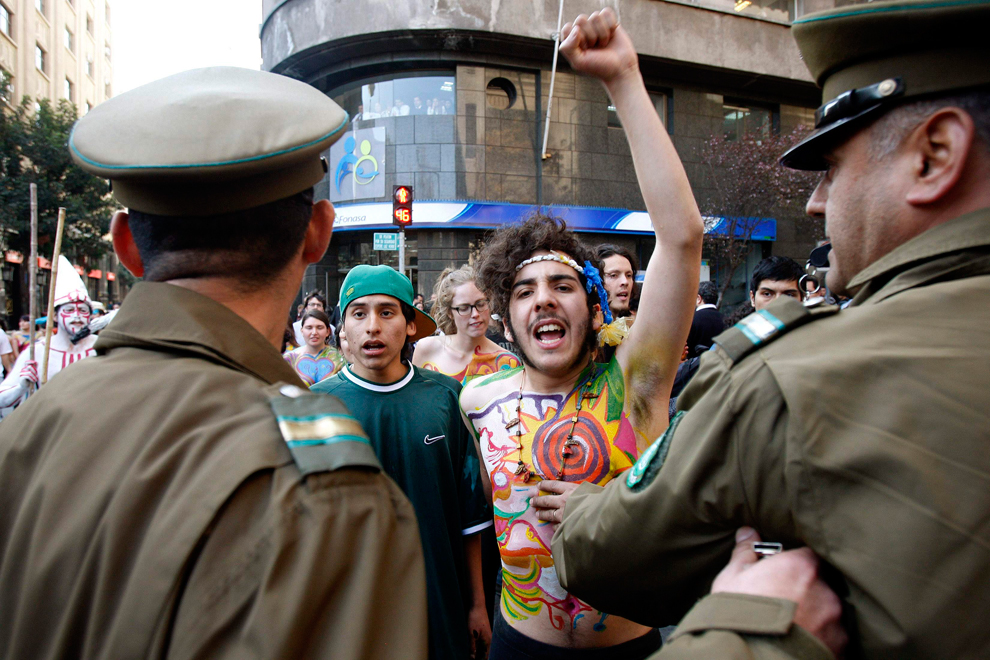 Фотография: Массовые протесты в Чили №5 - BigPicture.ru