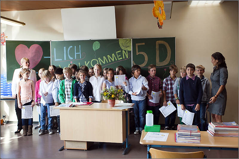 Фотография: Первый учебный день в немецкой гимназии №1 - BigPicture.ru