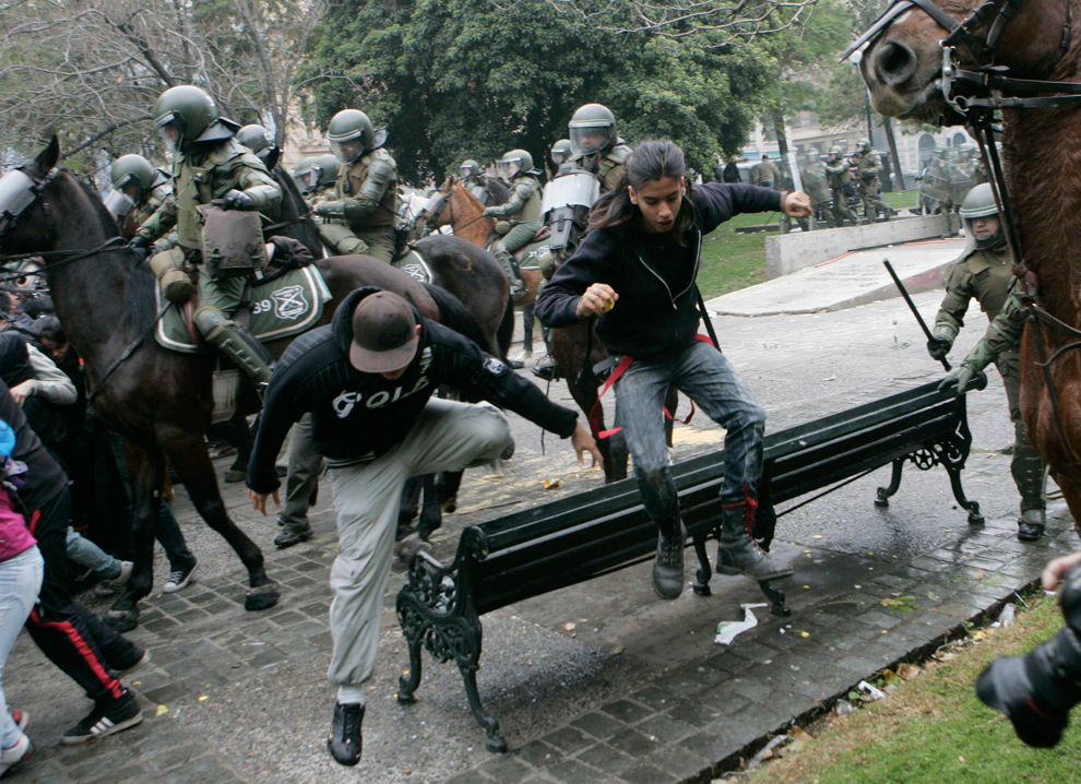 Фотография: Массовые протесты в Чили №6 - BigPicture.ru