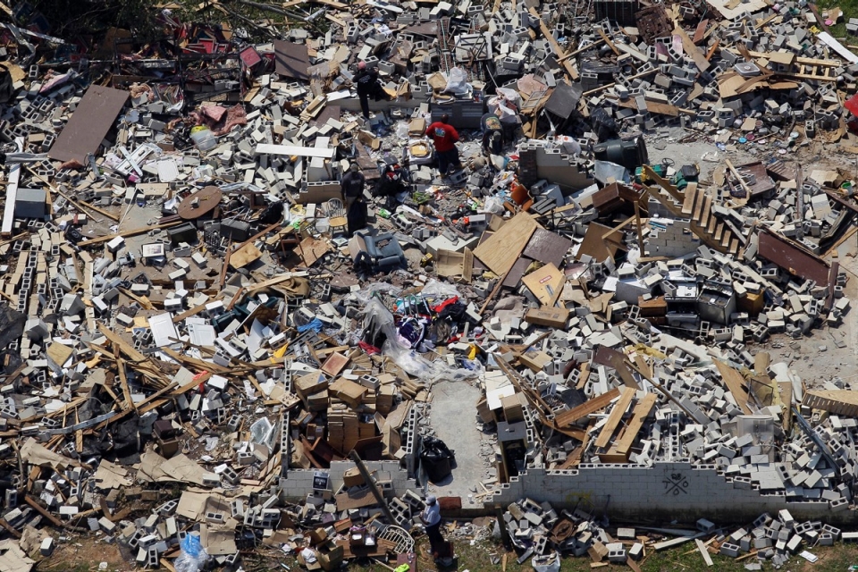 Фотография: Стихийные бедствия 2011 года, которые влетели США в копеечку №7 - BigPicture.ru
