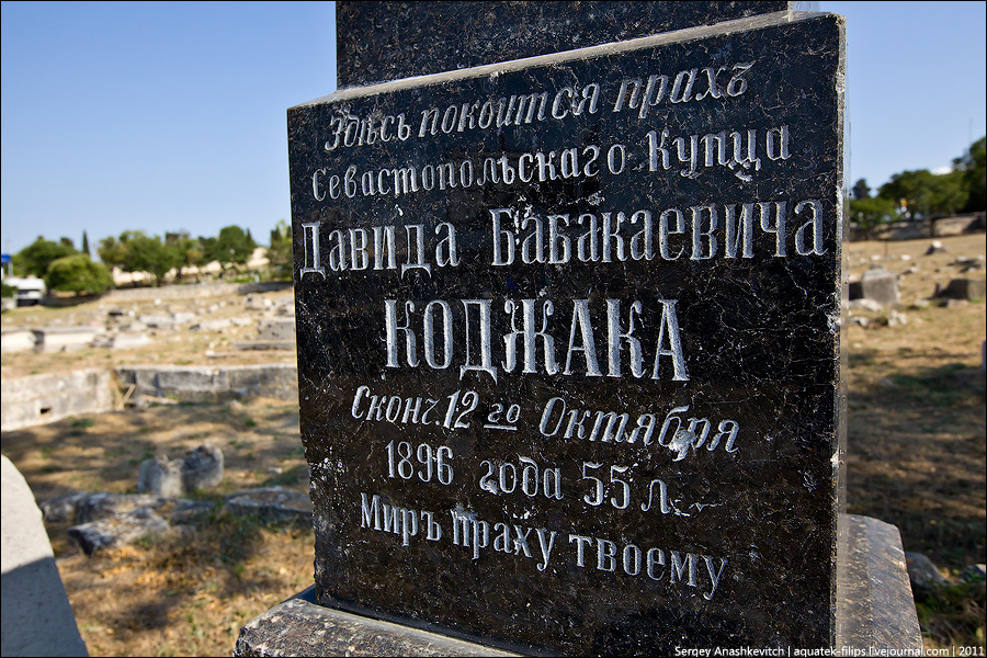 Фотография: Старое караимское кладбище в Севастополе №8 - BigPicture.ru