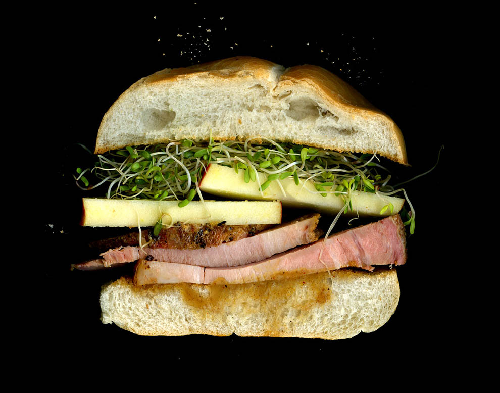 Фотография: 30 бутербродов в сканере, от которых у вас слюнки потекут №17 - BigPicture.ru