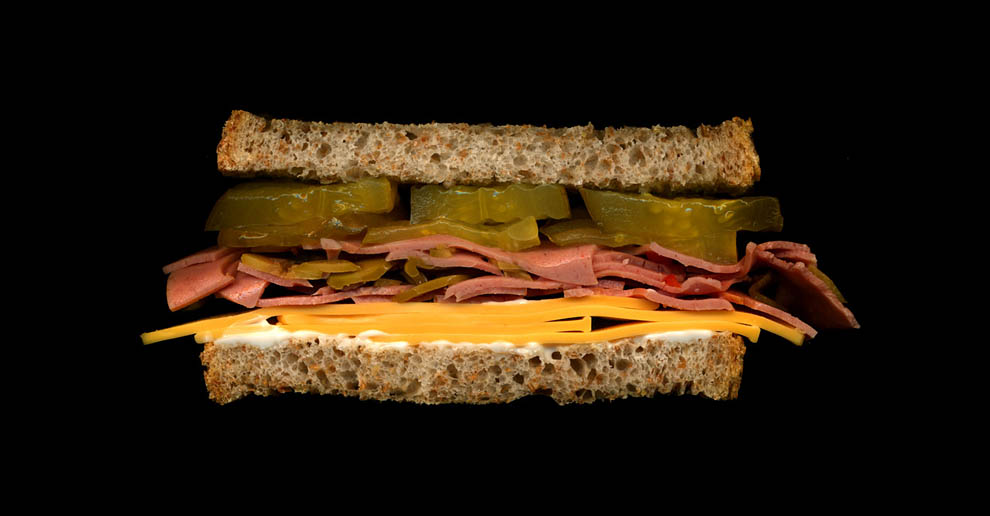 Фотография: 30 бутербродов в сканере, от которых у вас слюнки потекут №31 - BigPicture.ru