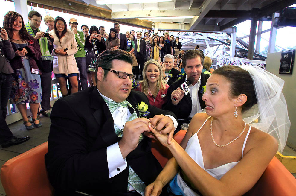 Фотография: Свадьба на американских горках №8 - BigPicture.ru