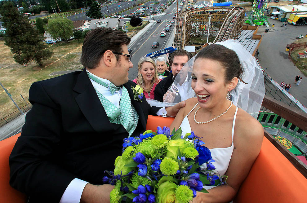 Фотография: Свадьба на американских горках №10 - BigPicture.ru