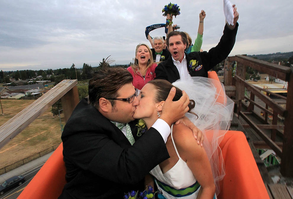 Фотография: Свадьба на американских горках №1 - BigPicture.ru