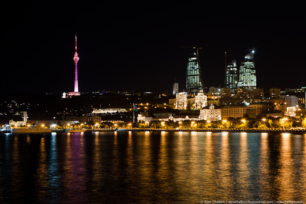 Фотография: Прогулка по ночному Баку №3 - BigPicture.ru