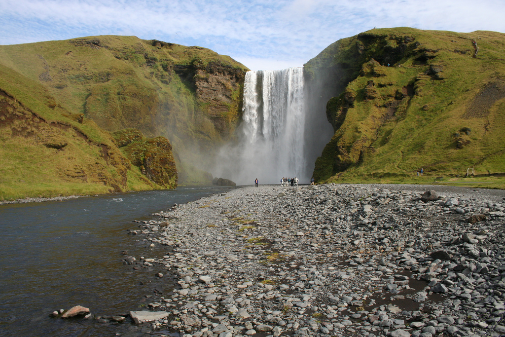 Фотография: Скогафосc - самый знаменитый водопад Исландии №21 - BigPicture.ru