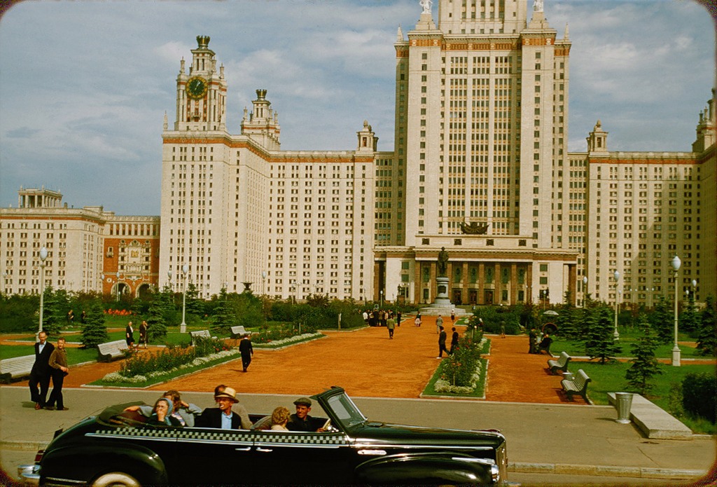 Фотография: Москва 1956 в фотографиях Жака Дюпакье №4 - BigPicture.ru