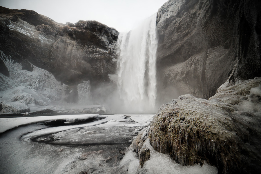 Фотография: Скогафосc - самый знаменитый водопад Исландии №11 - BigPicture.ru