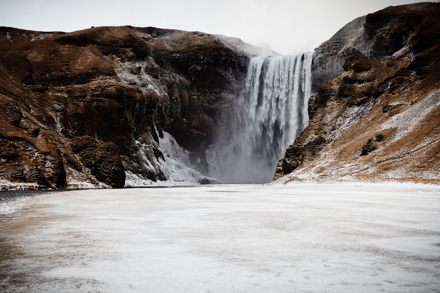 Фотография: Скогафосc - самый знаменитый водопад Исландии №10 - BigPicture.ru