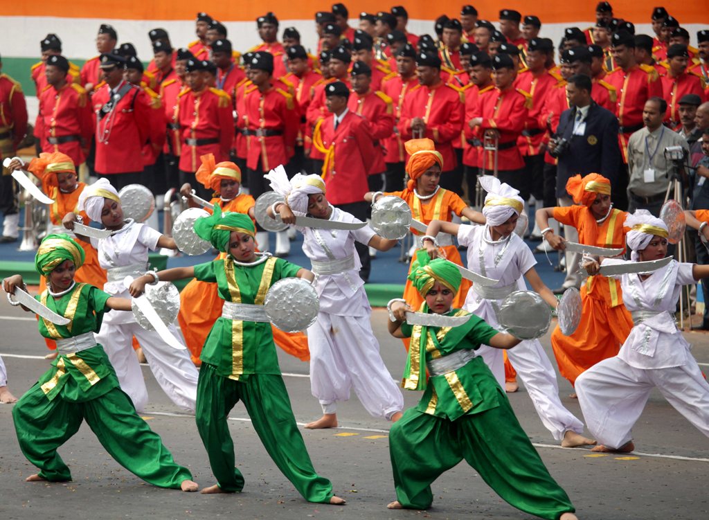 Фотография: Индия с размахом отметила 62 День Республики №5 - BigPicture.ru