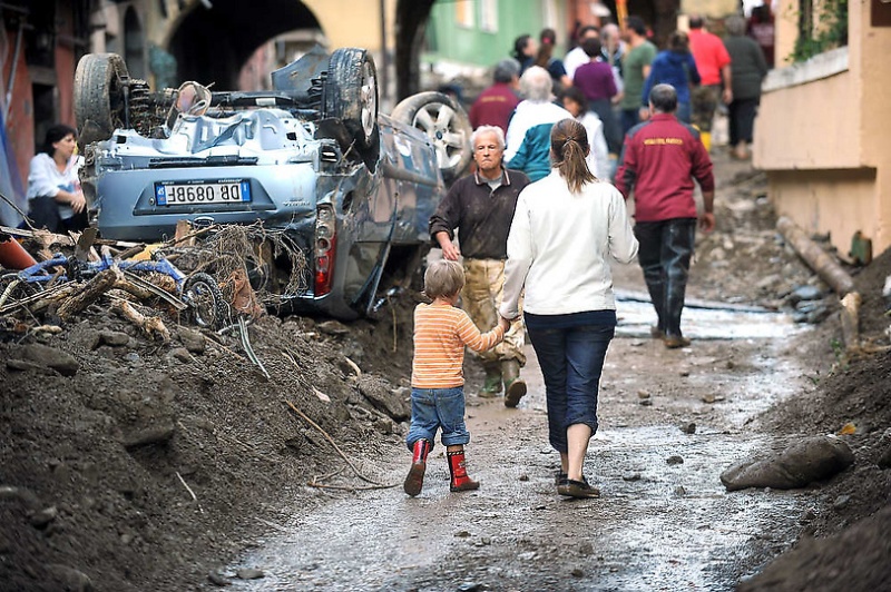 Фотография: Наводнение в северо-западной Италии №16 - BigPicture.ru