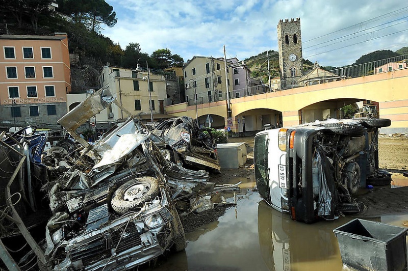 Фотография: Наводнение в северо-западной Италии №22 - BigPicture.ru