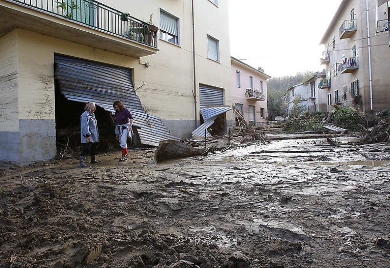 Фотография: Наводнение в северо-западной Италии №24 - BigPicture.ru
