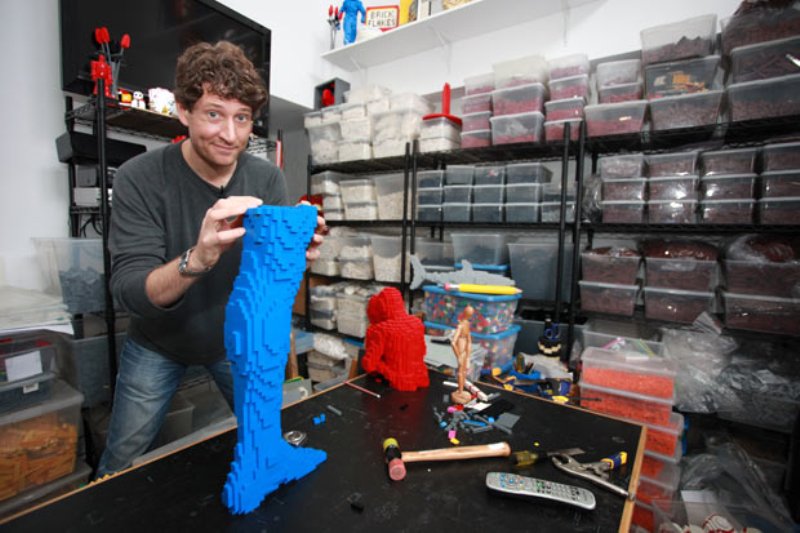 Фотография: Новая карьера - скульптуры из Lego №3 - BigPicture.ru