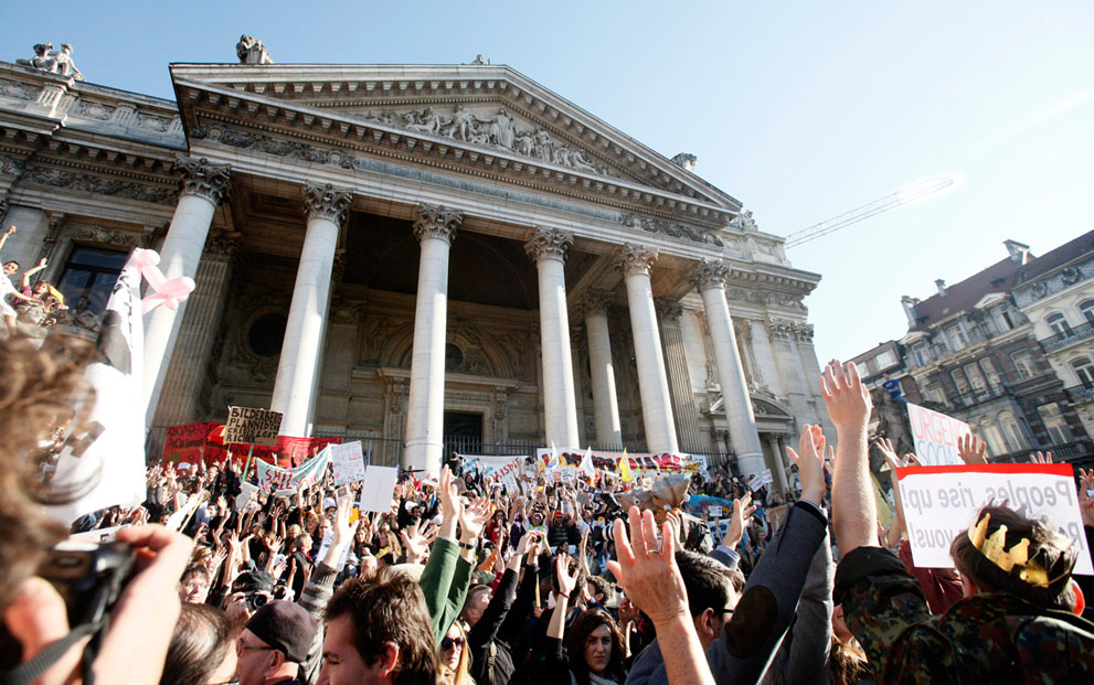 Фотография: Акция захвати Уолл-Стрит охватила весь мир №4 - BigPicture.ru