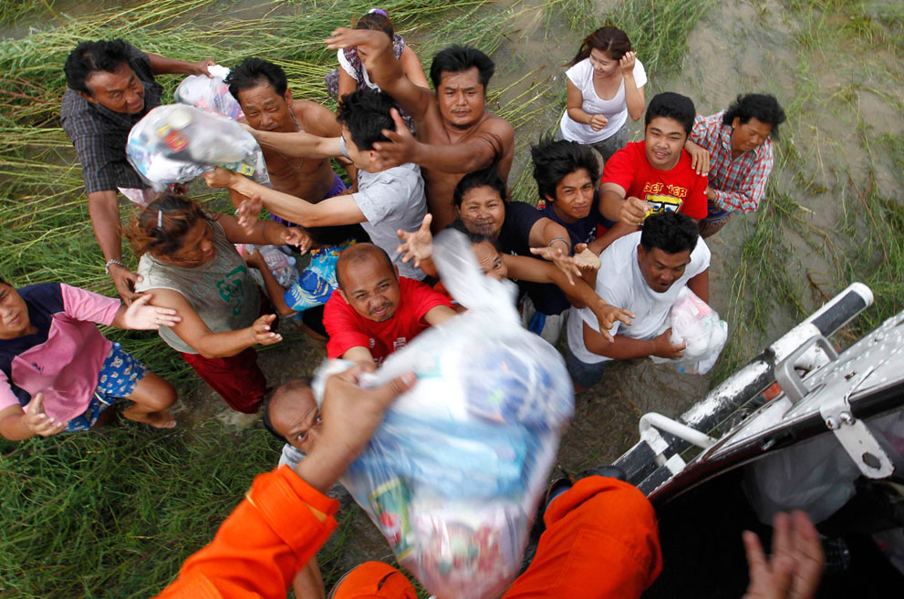 Фотография: Сильнейшее наводнение в Таиланде №23 - BigPicture.ru