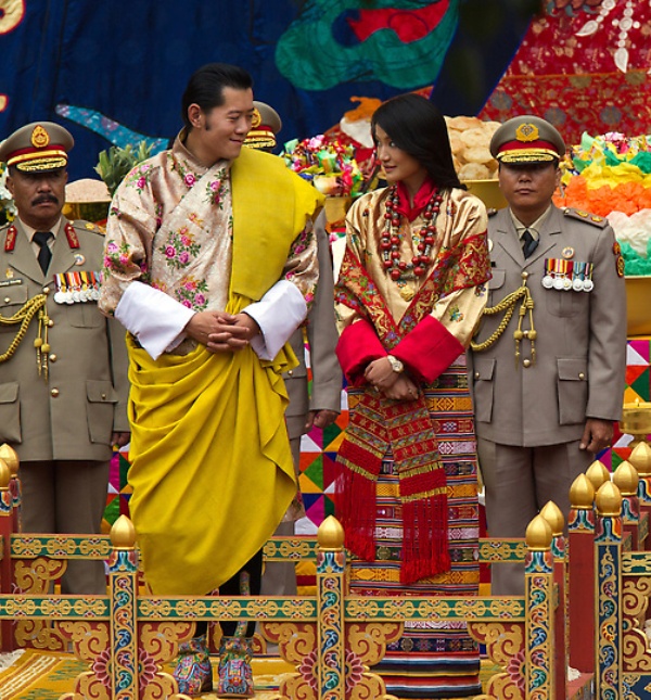 Фотография: Король Бутана женился на простолюдинке, первой красавице страны №3 - BigPicture.ru