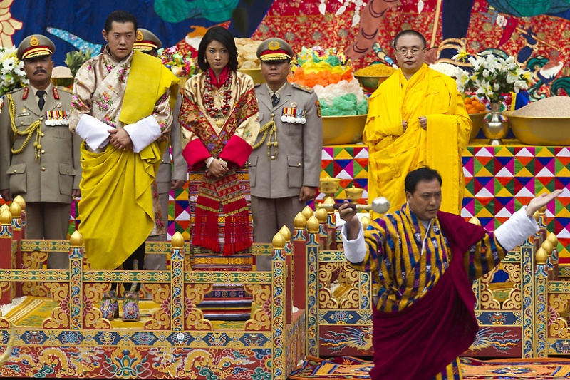 Фотография: Король Бутана женился на простолюдинке, первой красавице страны №6 - BigPicture.ru