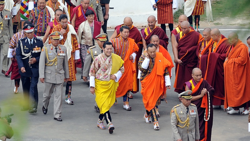 Фотография: Король Бутана женился на простолюдинке, первой красавице страны №8 - BigPicture.ru