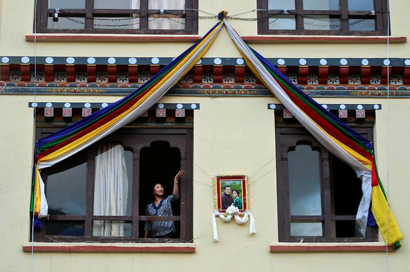 Фотография: Король Бутана женился на простолюдинке, первой красавице страны №13 - BigPicture.ru