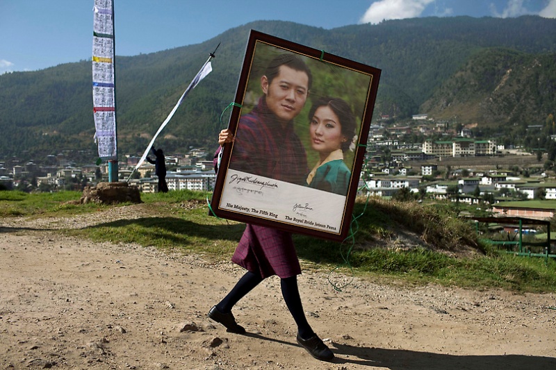 Фотография: Король Бутана женился на простолюдинке, первой красавице страны №25 - BigPicture.ru