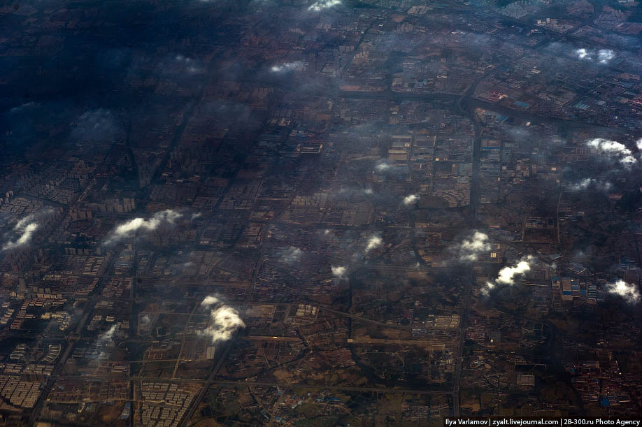 Фотография: Китай, вид из окна самолета №2 - BigPicture.ru