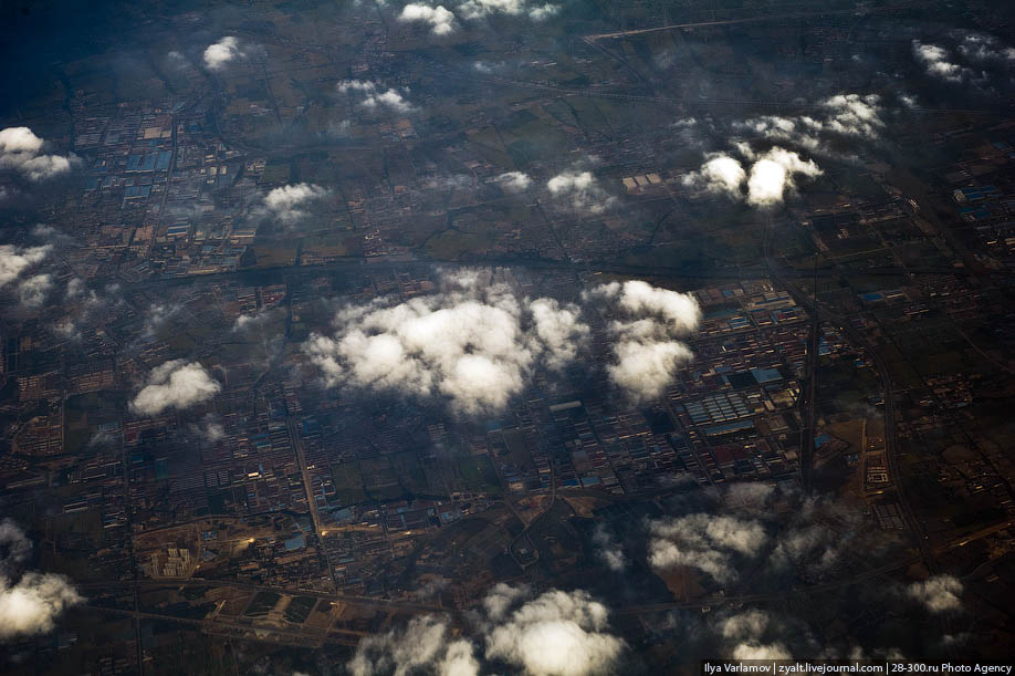 Фотография: Китай, вид из окна самолета №3 - BigPicture.ru