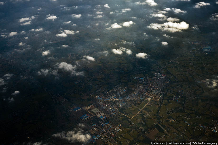 Фотография: Китай, вид из окна самолета №4 - BigPicture.ru