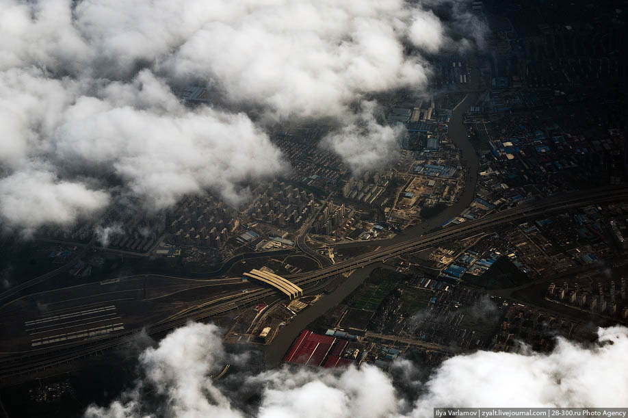 Фотография: Китай, вид из окна самолета №7 - BigPicture.ru