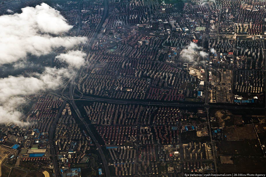 Фотография: Китай, вид из окна самолета №8 - BigPicture.ru