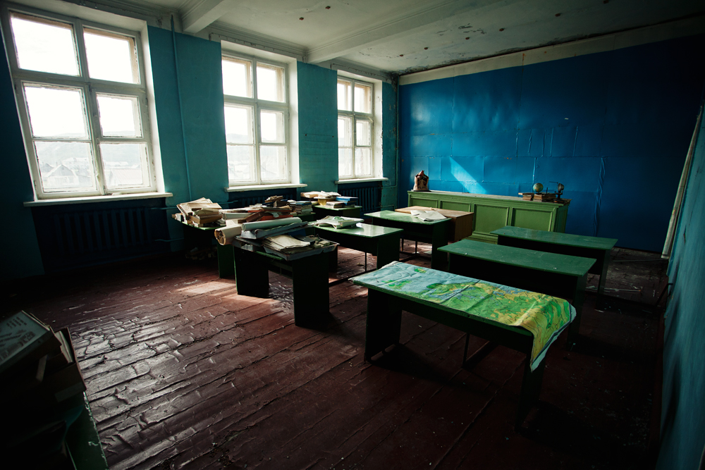 Фотография: Заброшенная школа на Кольском полуострове №15 - BigPicture.ru