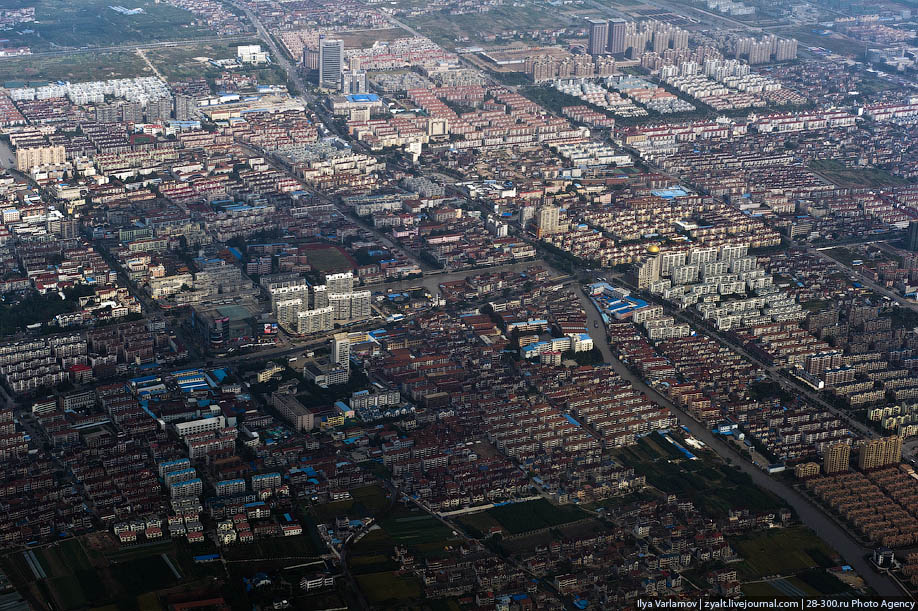 Фотография: Китай, вид из окна самолета №15 - BigPicture.ru