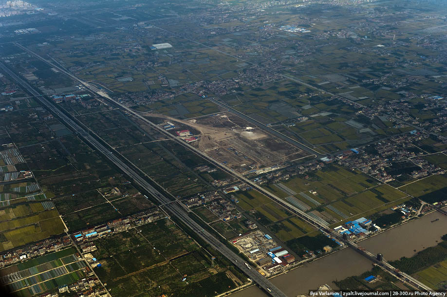 Фотография: Китай, вид из окна самолета №16 - BigPicture.ru