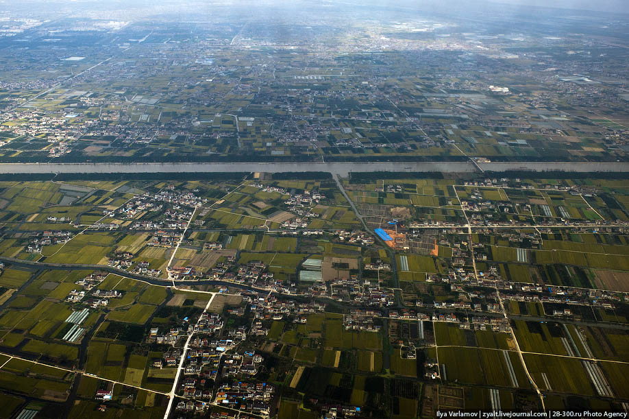 Фотография: Китай, вид из окна самолета №17 - BigPicture.ru