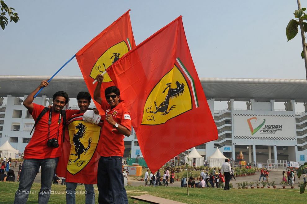 Фотография: За кадром Гран-при Индии 2011: фоторепортаж №28 - BigPicture.ru