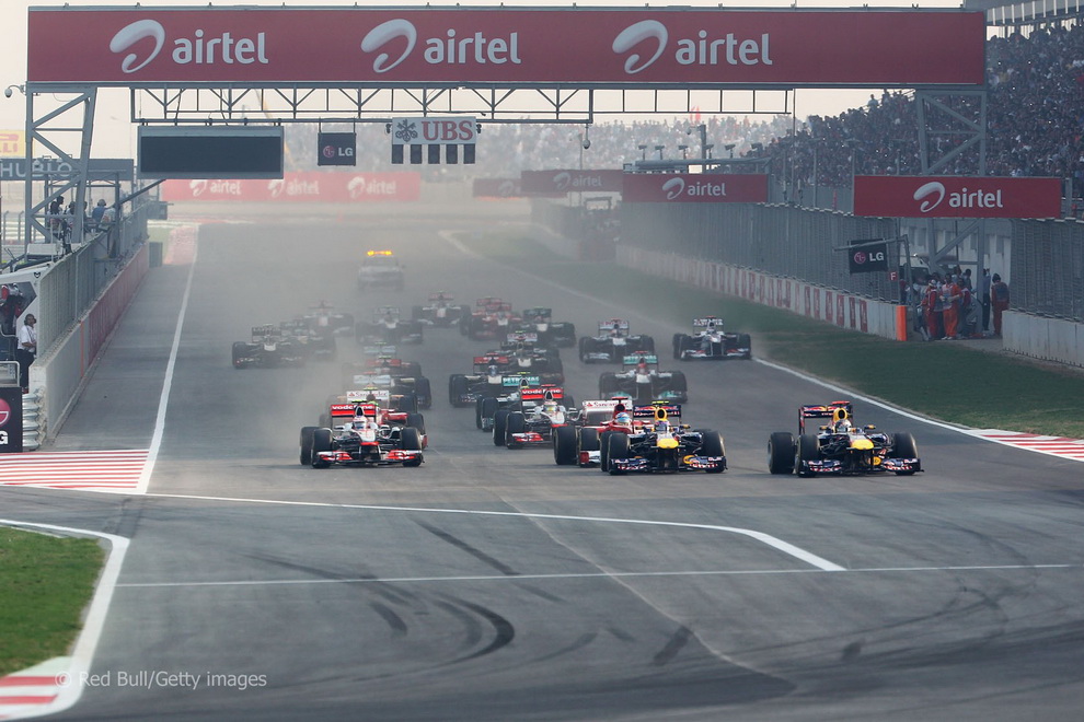 За кадром Гран-при Индии 2011: фоторепортаж